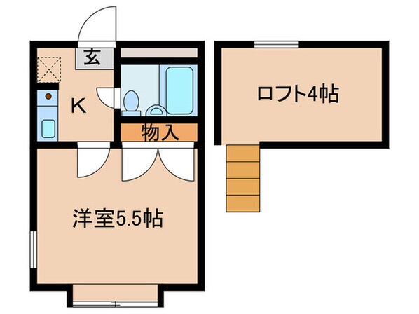 ラヴニール旭の物件間取画像